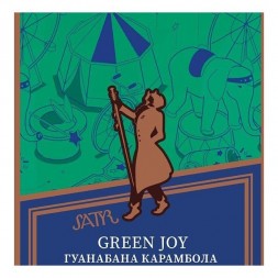 Табак Satyr - Green Joy (Гуанабана Карамбола, 200 грамм)