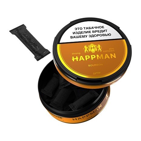 Табак жевательный HAPPMAN - Bourbon 31 (Бурбон) купить в Тюмени