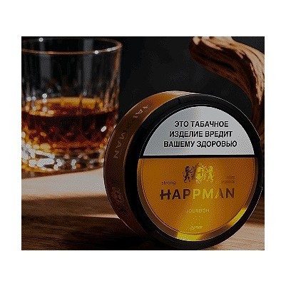 Табак жевательный HAPPMAN - Bourbon 31 (Бурбон) купить в Тюмени