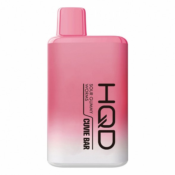 HQD Cuvie BAR - Кислые Мармеладные Червяки (Sour Gummy Worms, 7000 затяжек) купить в Тюмени