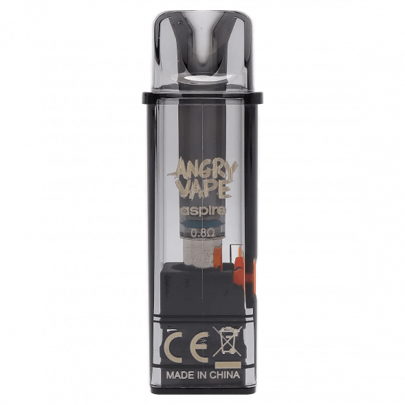 Сменный картридж Brusko - Angry Vape Fury (Прозрачный, 0.8 Ом) купить в Тюмени