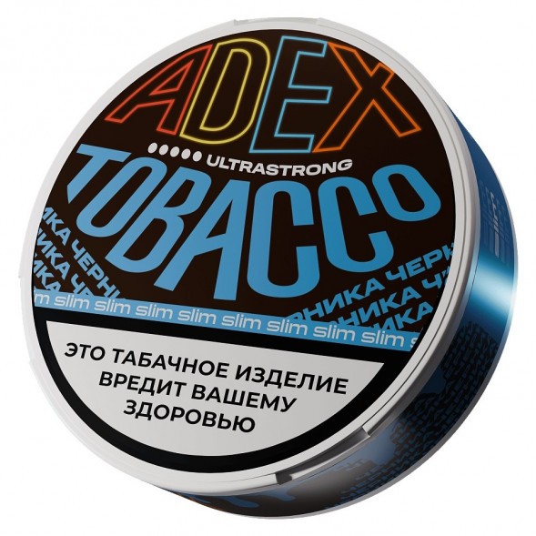 Табак жевательный ADEX ULTRA STRONG SLIM - Черника купить в Тюмени