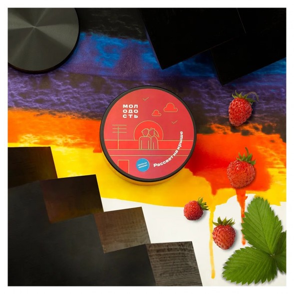 Табак Молодость - Рассвет на Крыше (Земляника, 200 грамм) купить в Тюмени