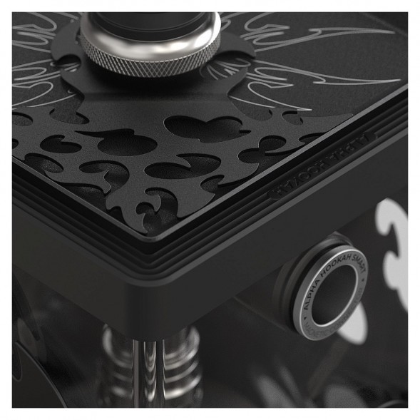 Кальян Alpha Hookah - SMART EXZO Tribal (Black) купить в Тюмени