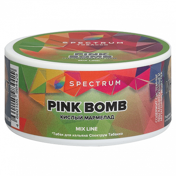 Табак Spectrum Mix Line - Pink Bomb (Кислый Мармелад, 25 грамм) купить в Тюмени