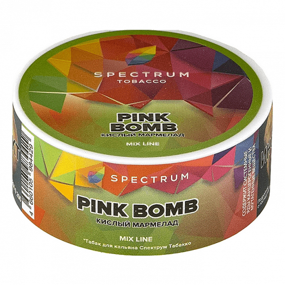 Табак Spectrum Mix Line - Pink Bomb (Кислый Мармелад, 25 грамм) купить в Тюмени