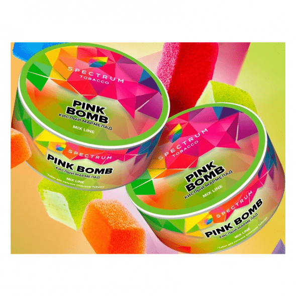 Табак Spectrum Mix Line - Pink Bomb (Кислый Мармелад, 25 грамм) купить в Тюмени