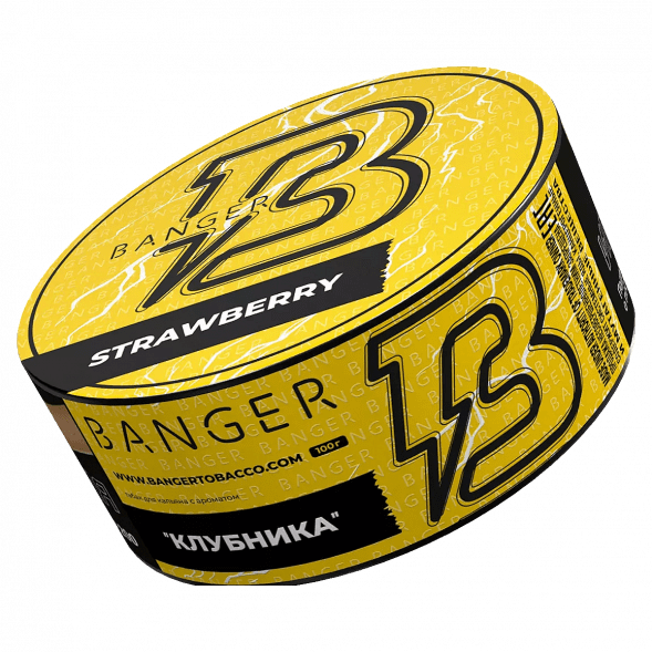 Табак Banger - Strawberry (Клубника, 100 грамм) купить в Тюмени