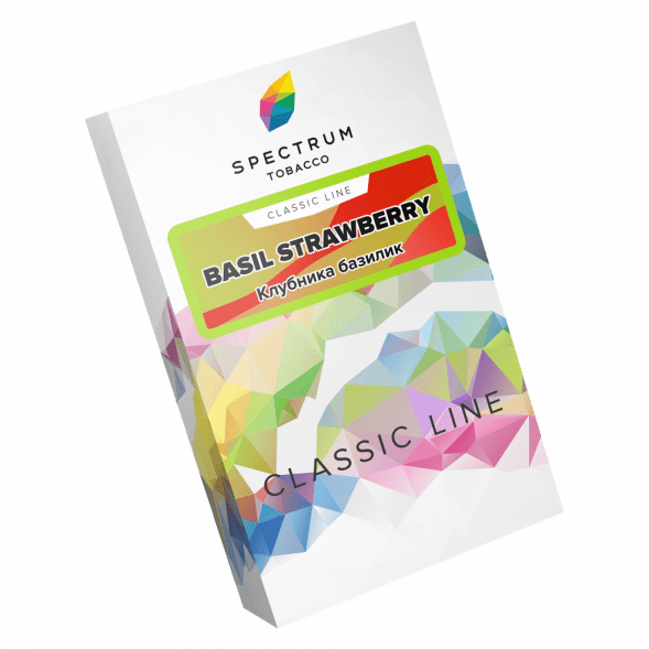 Табак Spectrum - Basil Strawberry (Клубника Базилик, 25 грамм) купить в Тюмени