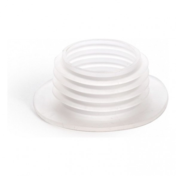 Уплотнитель для шахты d-45 SPD-12 (с юбочкой, белый, 45 мм) купить в Тюмени