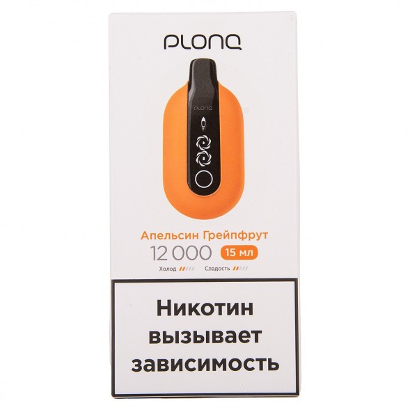 PLONQ ULTRA - Апельсин Грейпфрут (12000 затяжек) купить в Тюмени