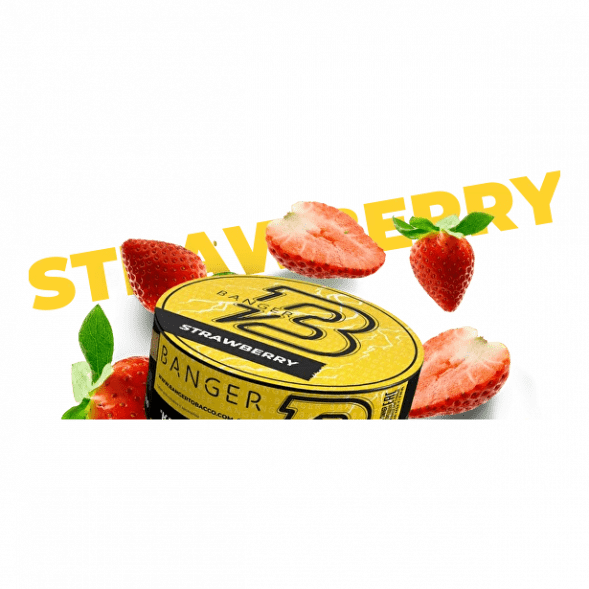 Табак Banger - Strawberry (Клубника, 25 грамм) купить в Тюмени