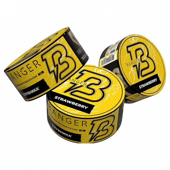 Табак Banger - Strawberry (Клубника, 25 грамм) купить в Тюмени