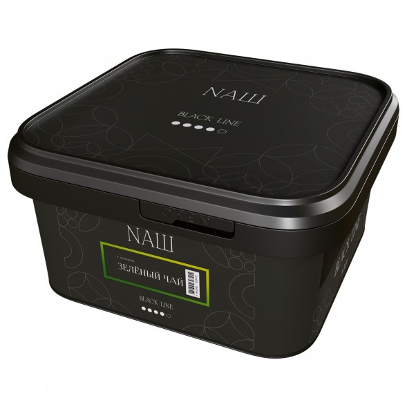 Табак NАШ BLACK - Зелёный Чай (200 грамм) купить в Тюмени