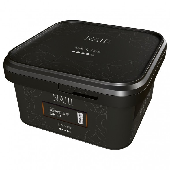 Табак NАШ BLACK - Торфяной Виски (200 грамм) купить в Тюмени