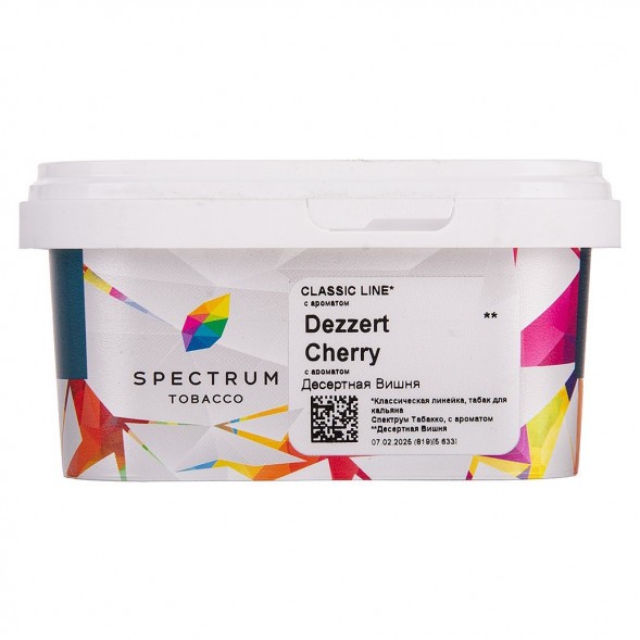 Табак Spectrum - Dezzert Cherry (Десертная Вишня, 200 грамм) купить в Тюмени