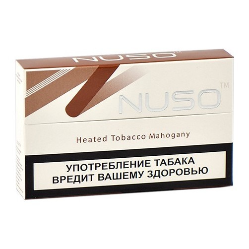 Стики NMATE NUSO - MAHOGANY (Кофе, блок - 10 пачек) купить в Тюмени