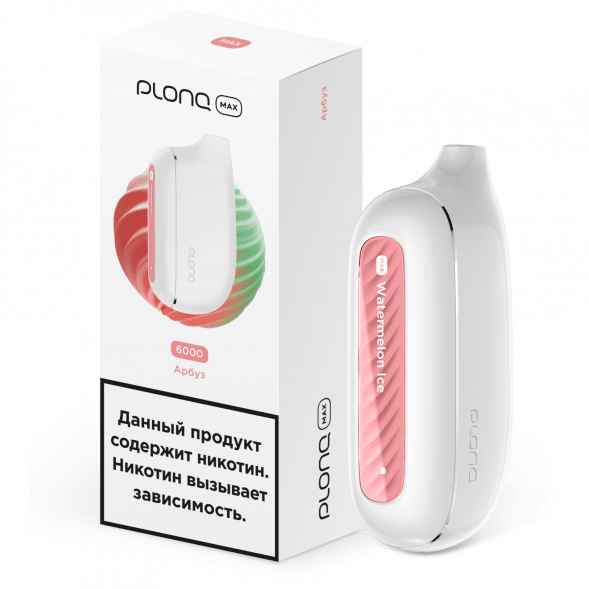 PLONQ MAX - Арбуз (6000 затяжек) купить в Тюмени