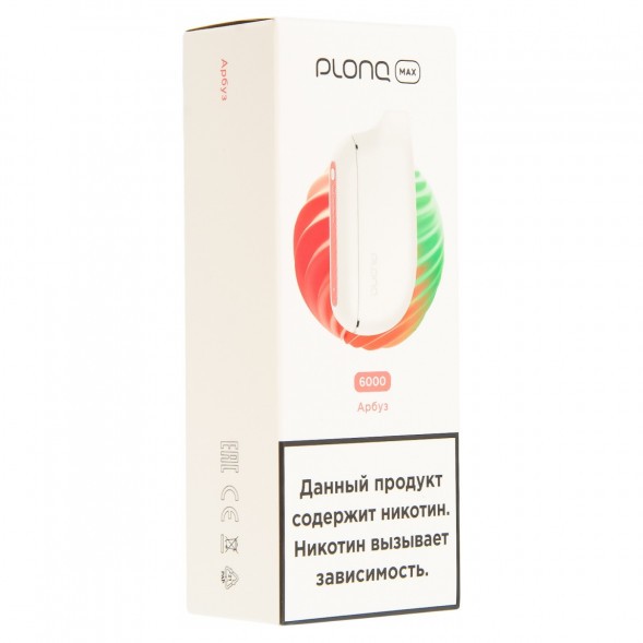 PLONQ MAX - Арбуз (6000 затяжек) купить в Тюмени