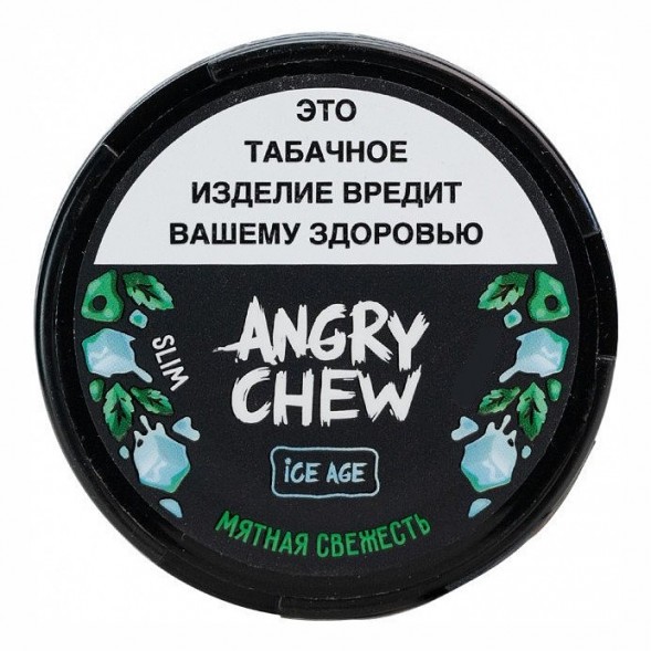 Табак жевательный Angry Chew Slim Medium - Мятная Свежесть (12 грамм) купить в Тюмени