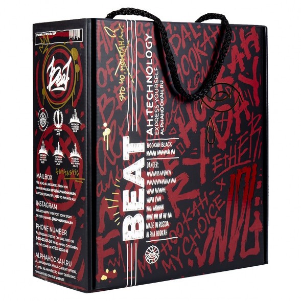 Кальян Alpha Hookah - Beat Vandal Red (Без Колбы) купить в Тюмени