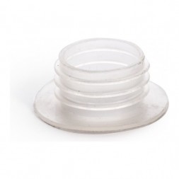 Уплотнитель для шахты D-40 SPD-13 (с юбочкой, белый, 40 мм)