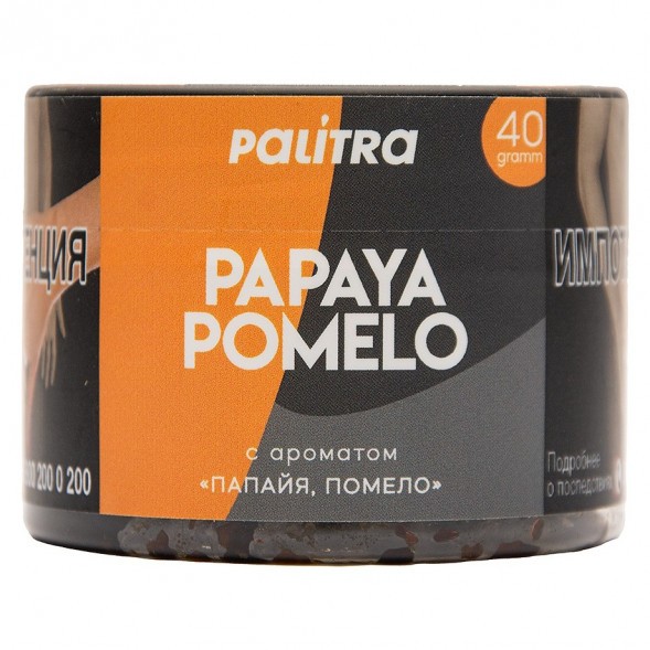 Табак Palitra - Papaya Pomelo (Папайя Помело, 40 грамм) купить в Тюмени