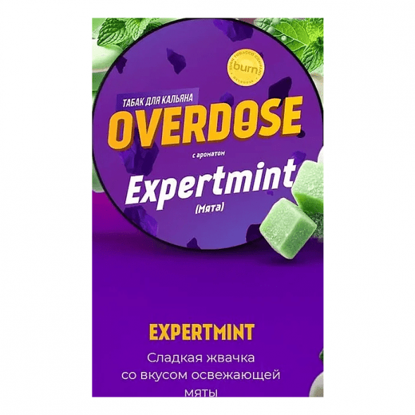 Табак Overdose - Expertmint (Мята, 200 грамм) купить в Тюмени