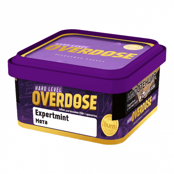 Табак Overdose - Expertmint (Мята, 200 грамм) купить в Тюмени