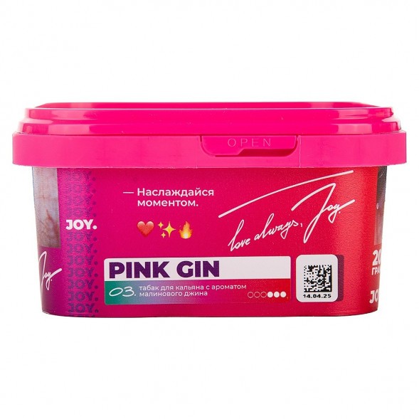 Табак Joy - Pink Gin (Малиновый Джин, 200 грамм) купить в Тюмени