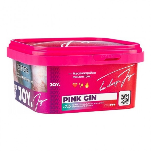 Табак Joy - Pink Gin (Малиновый Джин, 200 грамм) купить в Тюмени