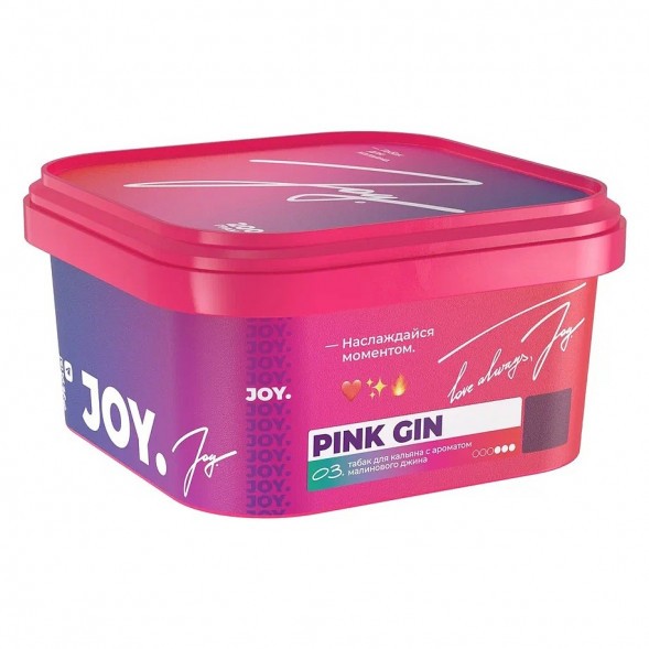 Табак Joy - Pink Gin (Малиновый Джин, 200 грамм) купить в Тюмени
