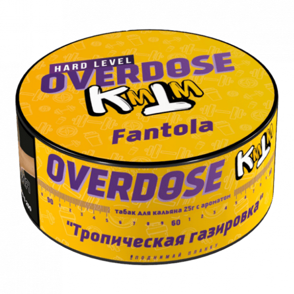 Табак Overdose - Fantola (Тропическая Газировка, 25 грамм) купить в Тюмени