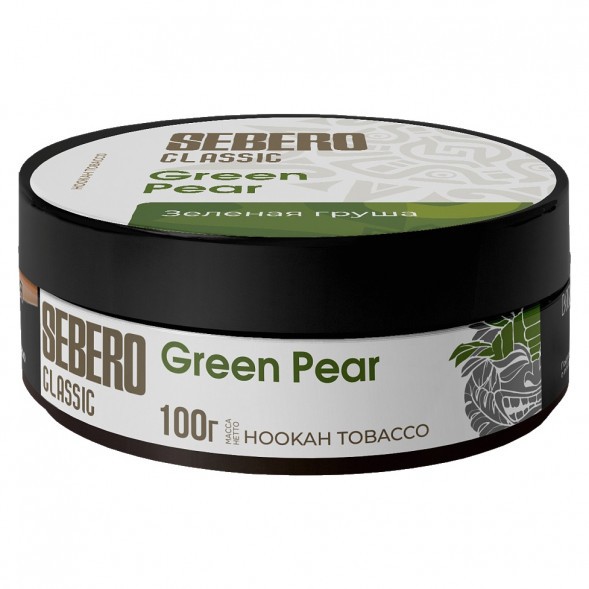 Табак Sebero - Green Pear (Зелёная Груша, 100 грамм) купить в Тюмени