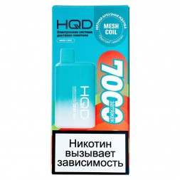 HQD Cuvie BAR - Мятная Арбузная Жвачка (BubbleWater, 7000 затяжек)