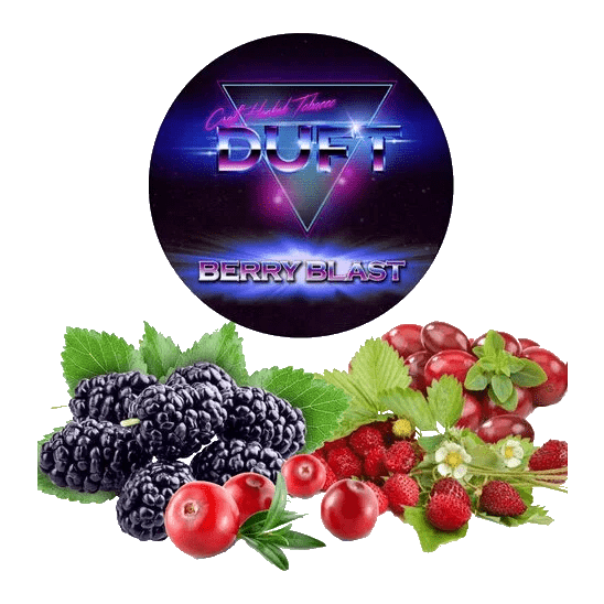 Табак Duft - Berry Blast (Ягодный Взрыв, 80 грамм) купить в Тюмени