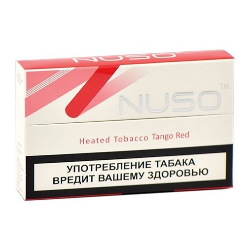 Стики NMATE NUSO - TANGO RED (Вирджиния и Берли, блок - 10 пачек) купить в Тюмени