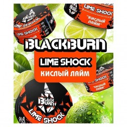 Табак BlackBurn - Lime Shock (Кислый Лайм, 100 грамм)