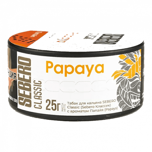 Табак Sebero - Papaya (Папайя, 25 грамм) купить в Тюмени