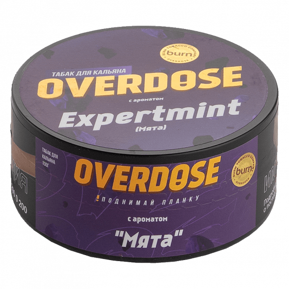 Табак Overdose - Expertmint (Мята, 100 грамм) купить в Тюмени