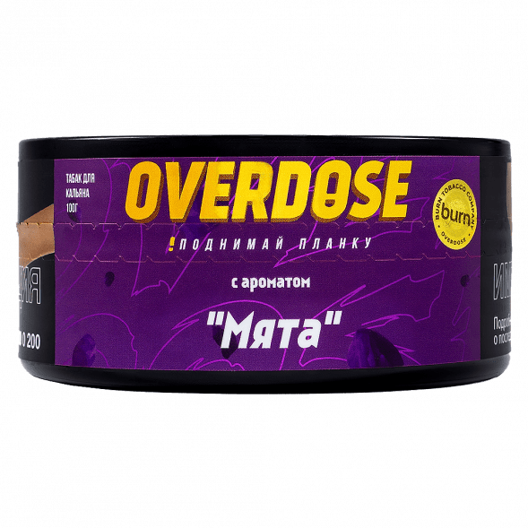 Табак Overdose - Expertmint (Мята, 100 грамм) купить в Тюмени
