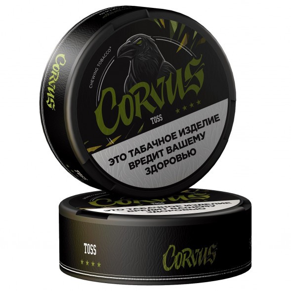 Табак жевательный CORVUS - TOSS (13 грамм) купить в Тюмени