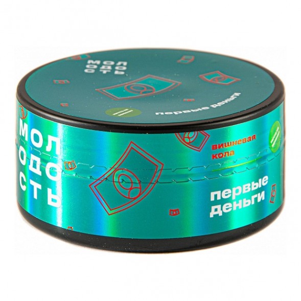 Табак Молодость - Первые Деньги (Вишнёвая Кола, 100 грамм) купить в Тюмени