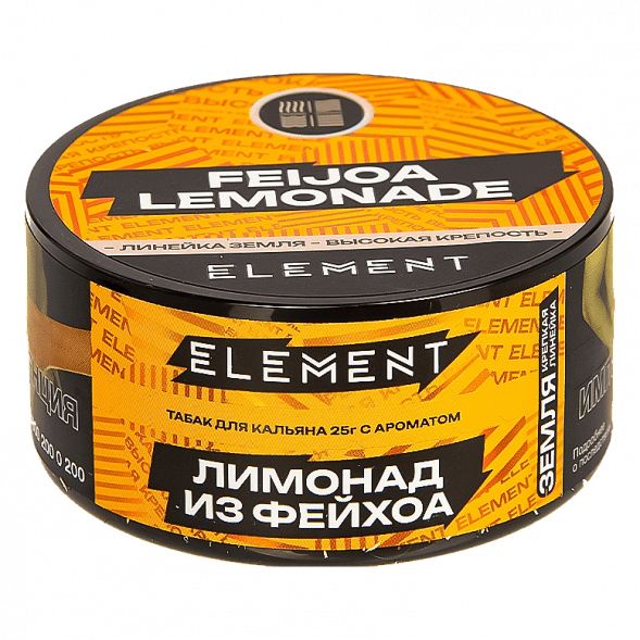 Табак Element Земля - Feijoa Lemonade NEW (Лимонад из Фейхоа, 25 грамм) купить в Тюмени