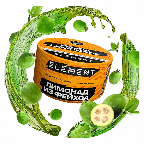 Табак Element Земля - Feijoa Lemonade NEW (Лимонад из Фейхоа, 25 грамм) купить в Тюмени