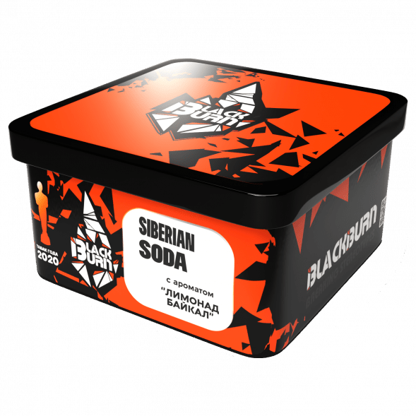 Табак BlackBurn - Siberian Soda (Лимонад Байкал, 200 грамм) купить в Тюмени