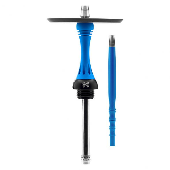 Кальян Alpha Hookah - Model X Blue Matte (без колбы) купить в Тюмени