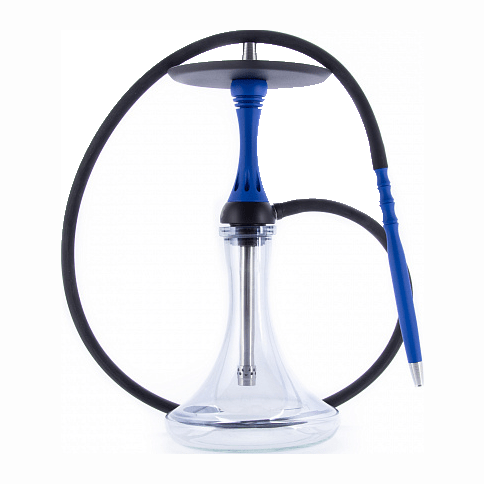 Кальян Alpha Hookah - Model X Blue Matte (без колбы) купить в Тюмени