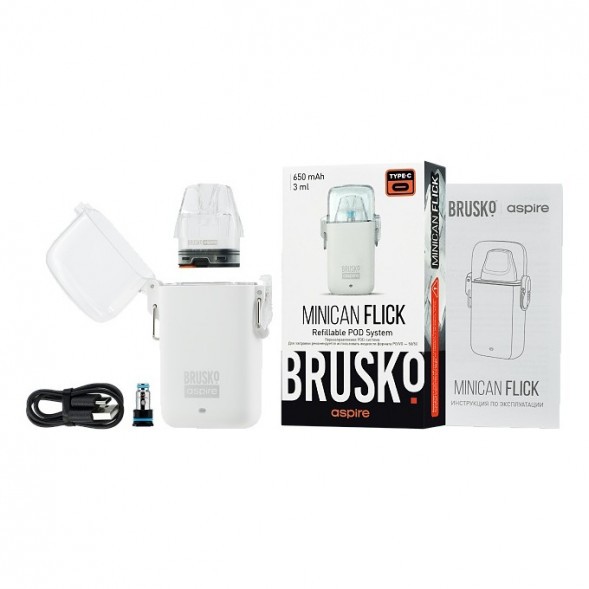 Электронная сигарета Brusko - Minican Flick (Фиолетовый) купить в Тюмени