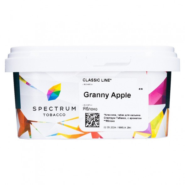 Табак Spectrum - Granny Apple (Яблоко, 200 грамм) купить в Тюмени